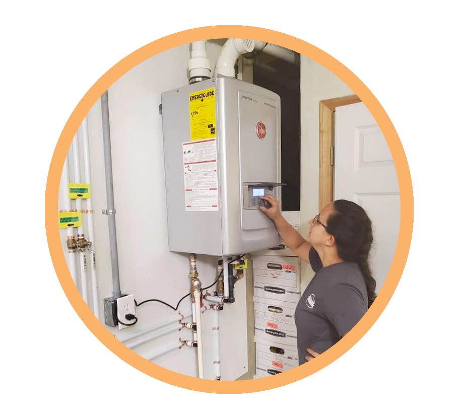 Tankless Water Heater Repair & Installation Champion Comfort Experts